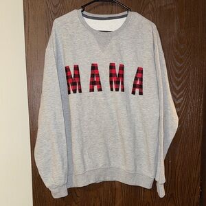 Women’s mama sweatshirt large